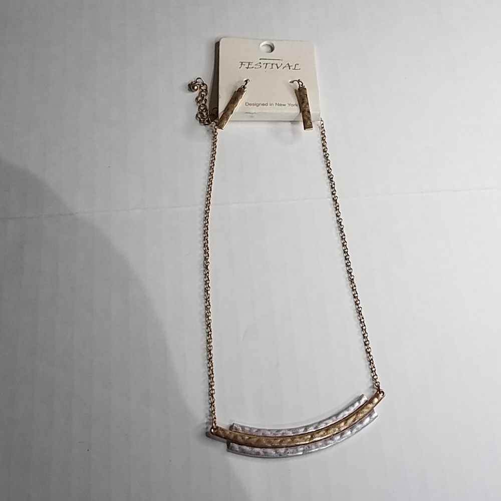 Festival   earring and necklace  j138